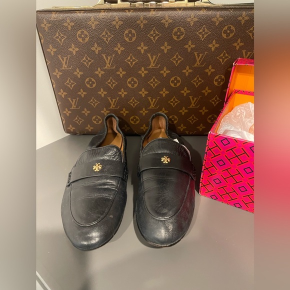 Tory Burch BALLET LOAFER Black 8.5 - Picture 2 of 9
